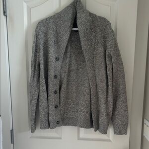 H&M Gray Men's Cardigan Sweater